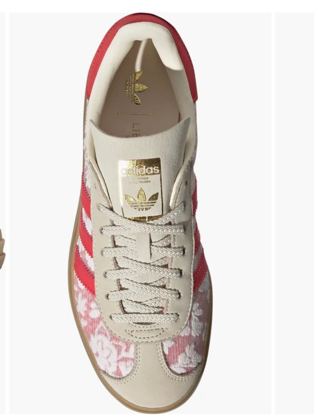 adidas Gazelle Bold x Liberty London floral sneakers. Size 10. MSRP $158 - Picture 7 of 17